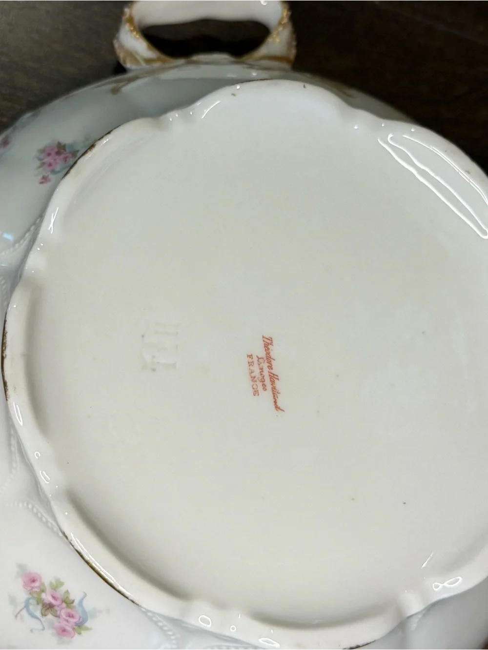 Antique Haviland Limoges, France covered dish
